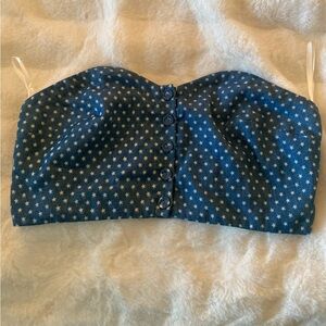 Lucca Couture crop Americana top